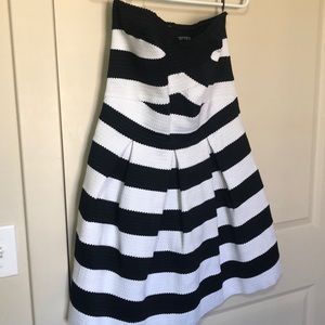 Express strapless dress